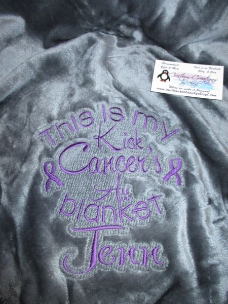 Chemo blanket online size