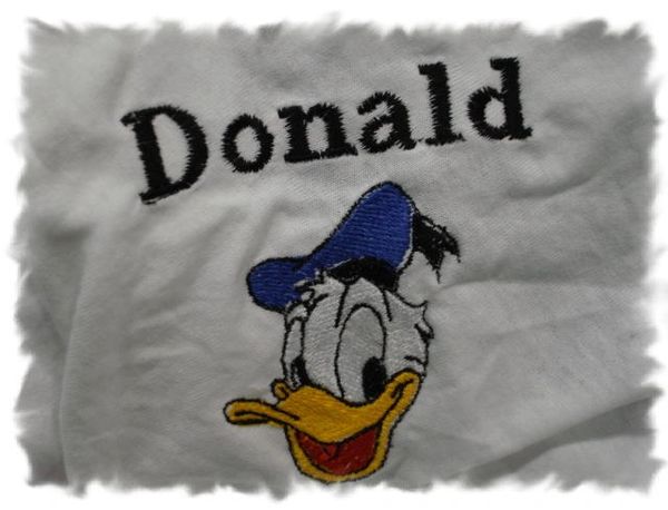 Donald Duck Personalized Baby Blanket