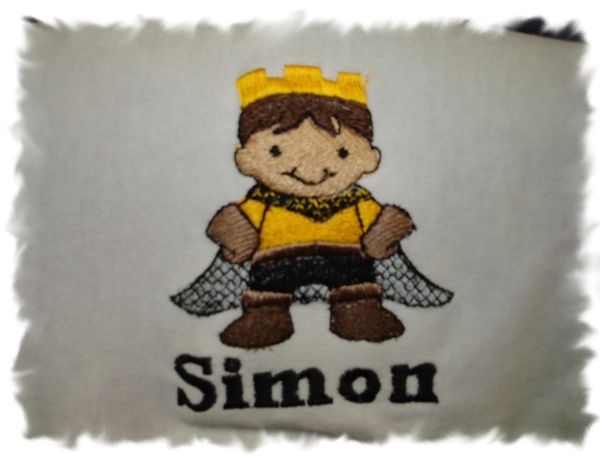 Prince Charming Personalized Baby Blanket