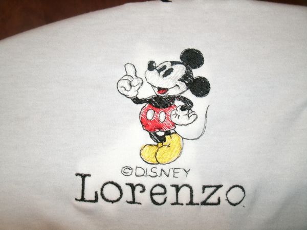 Mickey Old School Personalized Baby Blanket