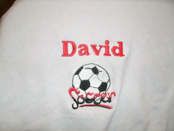 Soccer Two tone Personalized Baby Blanket