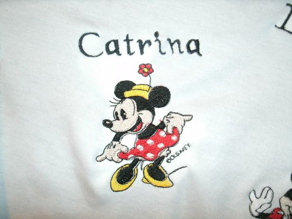 Minnie Mouse Flower Hat Personalized Baby Blanket