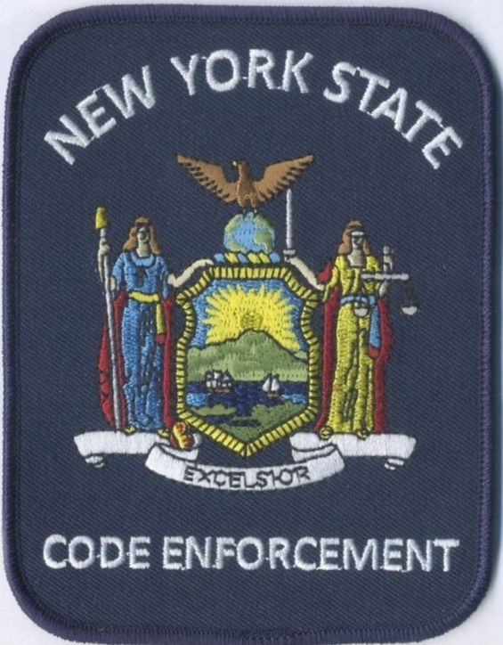 New York State Code Enforcement Patch