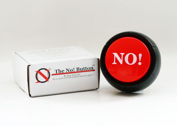 The No! Button by Zany Toys LLC and More — Kugler's Home Fashions