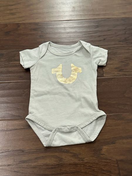 True religion 2025 baby onesies