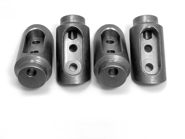 Honda Talon Bungs Roll Cage Connectors Adapters 3/4