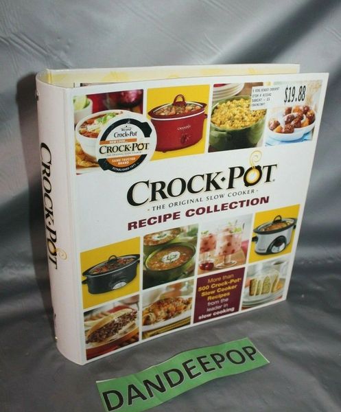 Rival Crock Pot 5 Ring Binder by Publications International Ltd. Staff  (2008, Mixed Media) for sale online