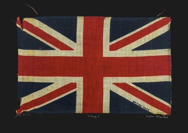 Peter Blake: Flag 3 (Framed) | Subversion Art Gallery, Scotland's Pop ...