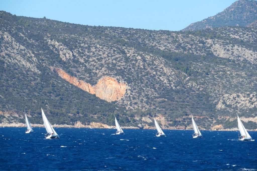 THE AEGEAN SEA IN OCTOBER 2018