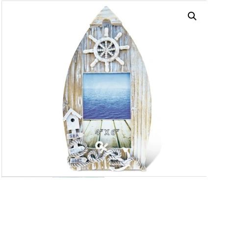 Nautical Decor - Baja Boat Photo Frame 4x6