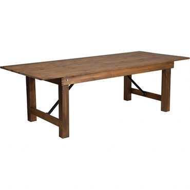 8' Harvest Table 
Farm table rental with folding legs

$65