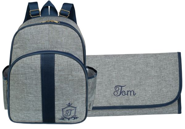 PERSONALIZED BACKPACK WITH BOYS' NAME