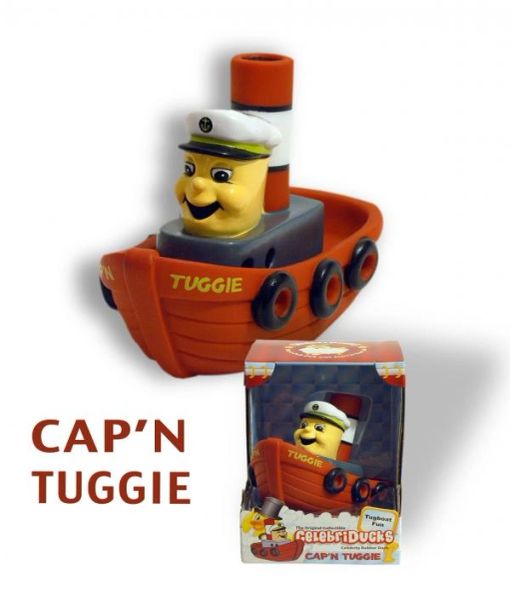 Cap’n Tuggie / Tugboat Bath Toy