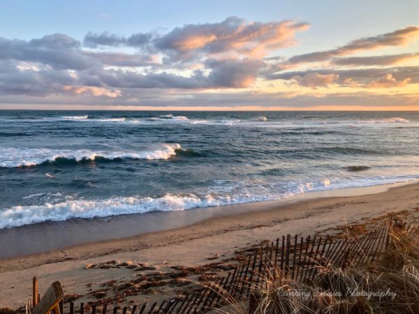 Deep blue sea, Sunset at Matunuck Beach