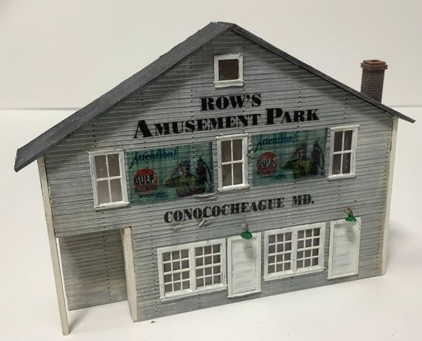 HO Craftsman KIT - Row’s Amusement Park - Background - SOLD OUT!
