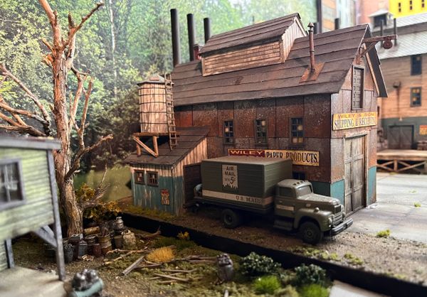 HO Craftsman KIT - Wiley’s Paper Mill Complex - SOLD OUT