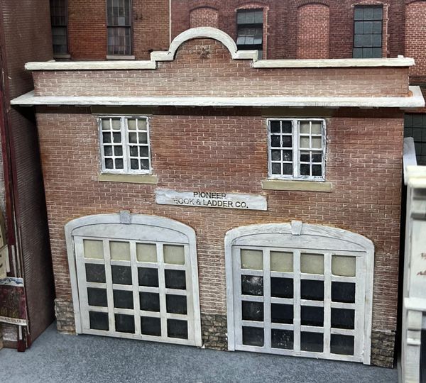 HO Scale Pioneer Hook & Ladder BACKGROUND - Hagerstown MD