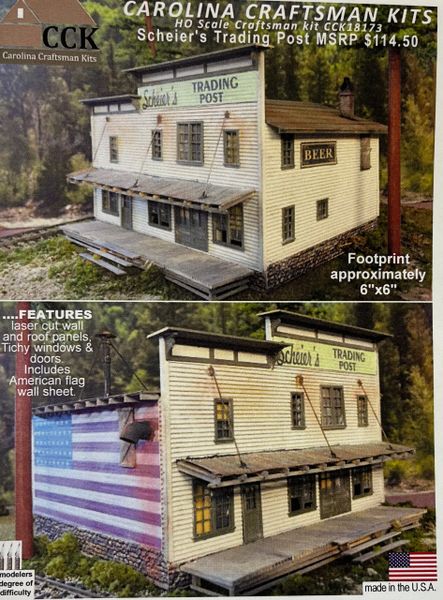 HO Craftsman Kit Scheier’s All American - New Bern NC - SOLD OUT