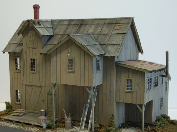 Miller Brothers Lumber Supply - HO Scale Craftsman KIT - SOLD OUT!!