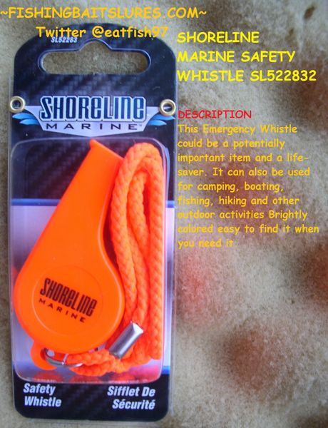 Shoreline Marine Safety Whistle Basic