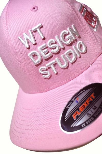 WT DESIGN STUDIO - FLEXI FIT CAP - PINK