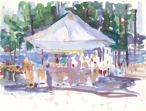 Artisans gather to sell artworks and network at a Jaida's Hopechest Event.
Art and Craft make paymen