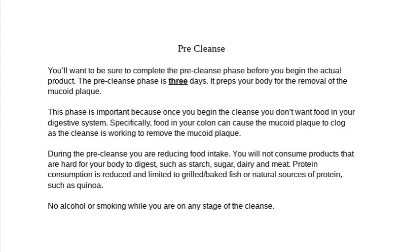 how to do a three day colon cleanse 