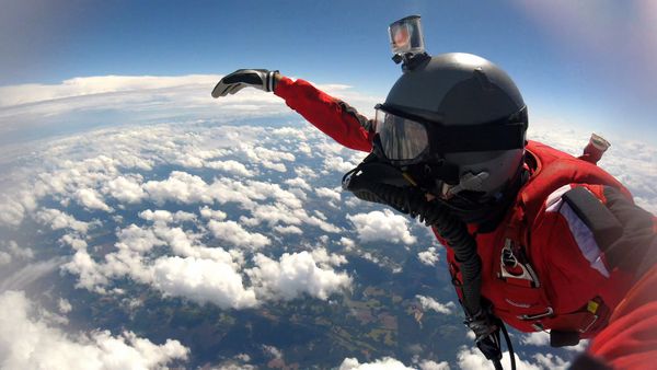 Idaho State Record, Boise, Idaho - 34,000 ft Solo O2 HALO jump. (7 slots)