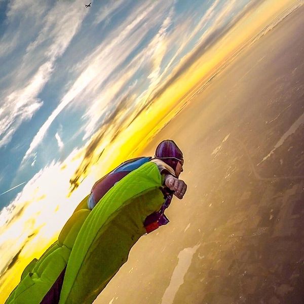 Nevada State Record Wingsuit HALO jump from 34,000 ft W/ Ben Kellogg