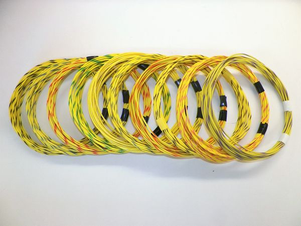 22 Gauge TXL Wire  Harley Stripe Automotive Wire - 540 Colors Available -  Custom Len