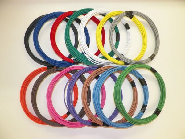 20 AWG GXL GREEN AUTOMOTIVE WIRE HIGH TEMP 25 FEET WE HAVE MANY COLORS 