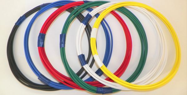 16 Gauge GXL Wire - 6 solid colors each 5 foot long