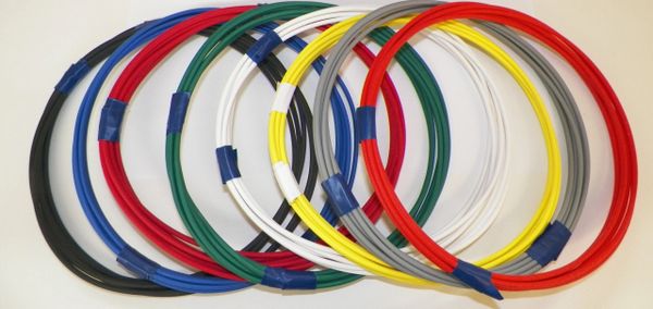 16 Gauge GXL Wire - 8 solid colors each 5 foot long