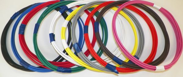 16 Gauge GXL Wire - 10 solid colors each 5 foot long