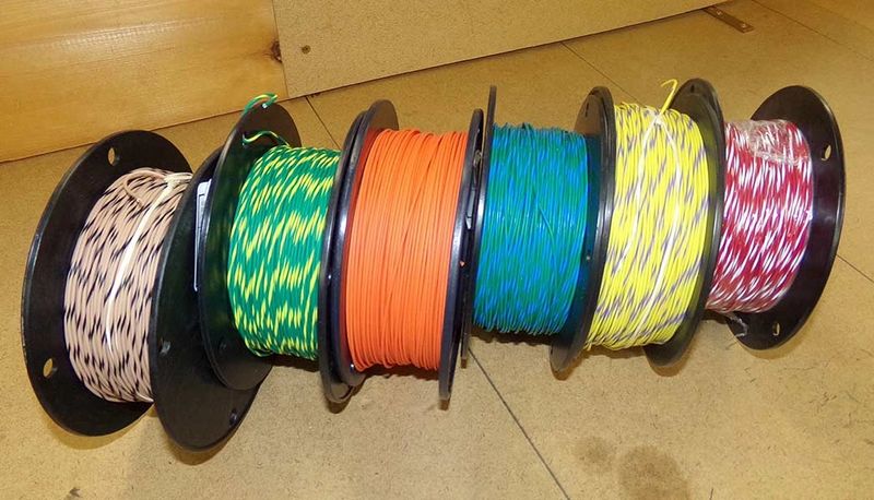 Striped Automotive Wire - GXL TXL