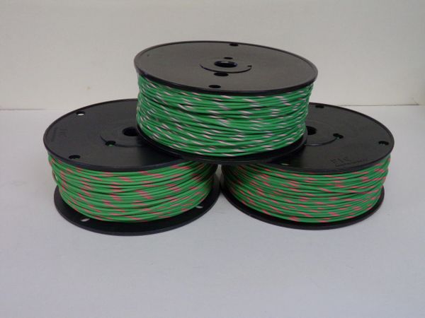 SPECIAL 18 GXL THREE 500 FOOT SPOOLS OF LIGHT GREEN/PINK