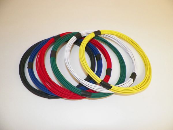 12 Gauge GXL wire - 6 solid colors each 25 foot long