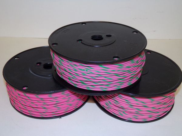SPECIAL 18 GXL THREE 500 FOOT SPOOLS OF PINK/GREEN