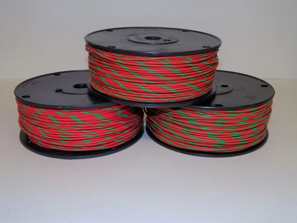 SPECIAL 18 GXL THREE 500 FOOT SPOOLS OF RED/GREEN