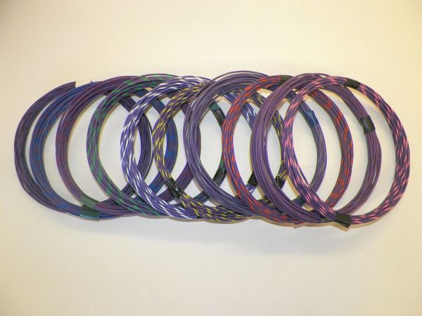 16gxl VIOLET STRIPED OPTIONS for 500 foot spools