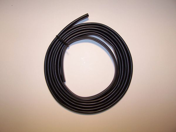 BLACK PVC Sleeve Wiring Harness Loom FLEXABLE Wire Cover TUBE CORD PROTECT  LOT Diameter for 1/4 1/2 3/4 Size Choose 