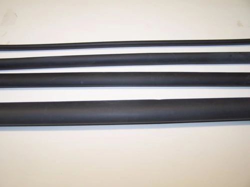 BLACK NO SHRINK PVC TUBE  Harley Stripe Automotive Wire - 540 Colors  Available - Custom Len