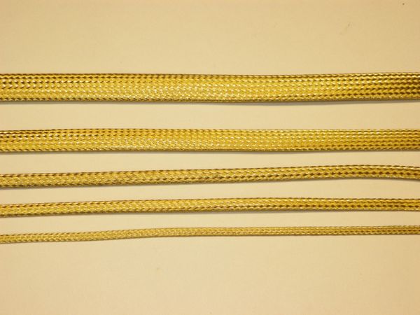 Braided Brass Sleeve