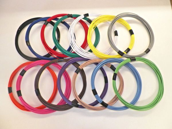 18 gauge GXL wire - Individual Color and Size Options