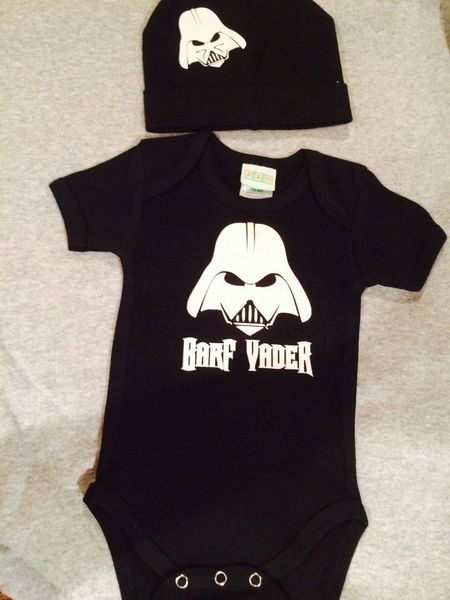 Barf Vader Onsie with Touque