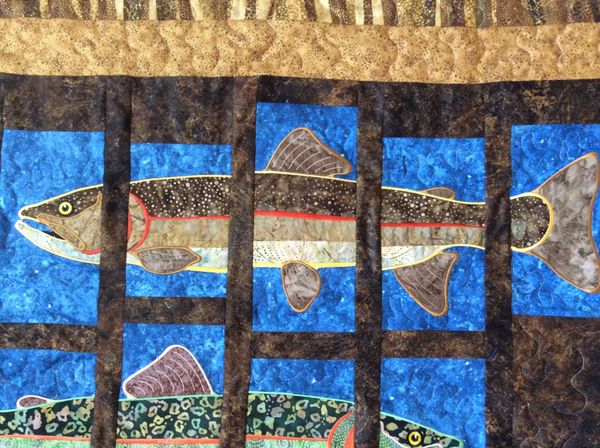 Montana Trout Quilt | Silver Threads