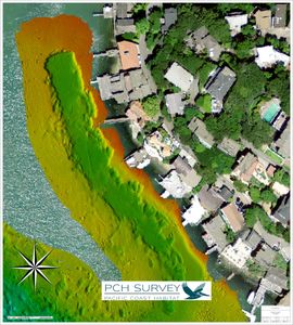 Post dredge multibeam survey