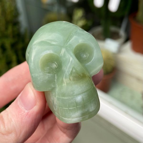 New Jade Skull Carving