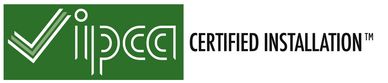 VIPCC Certified Installation logo in green and black.