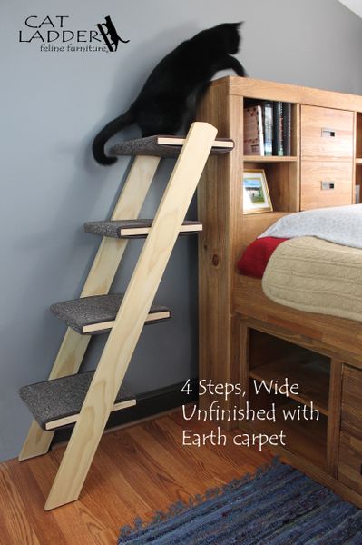 Stairs for cat clearance to get on bed